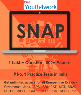 SNAP Best Online Practice Tests Prep - Unlimited Access - 500+ Topic Wise Tests For All  Competitive