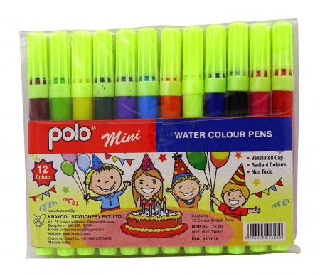 Unique Push Resistant 9 Inches Long Aqua Water Durable Drawing Color Sketch  Pen Pack Of 12 Pen at Best Price in Theog  Jmd Enterprises