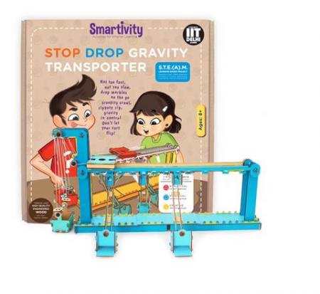 Smartivity Stop Drop Gravity Transporter S.T.E.M. Educational D.I.Y. Toy